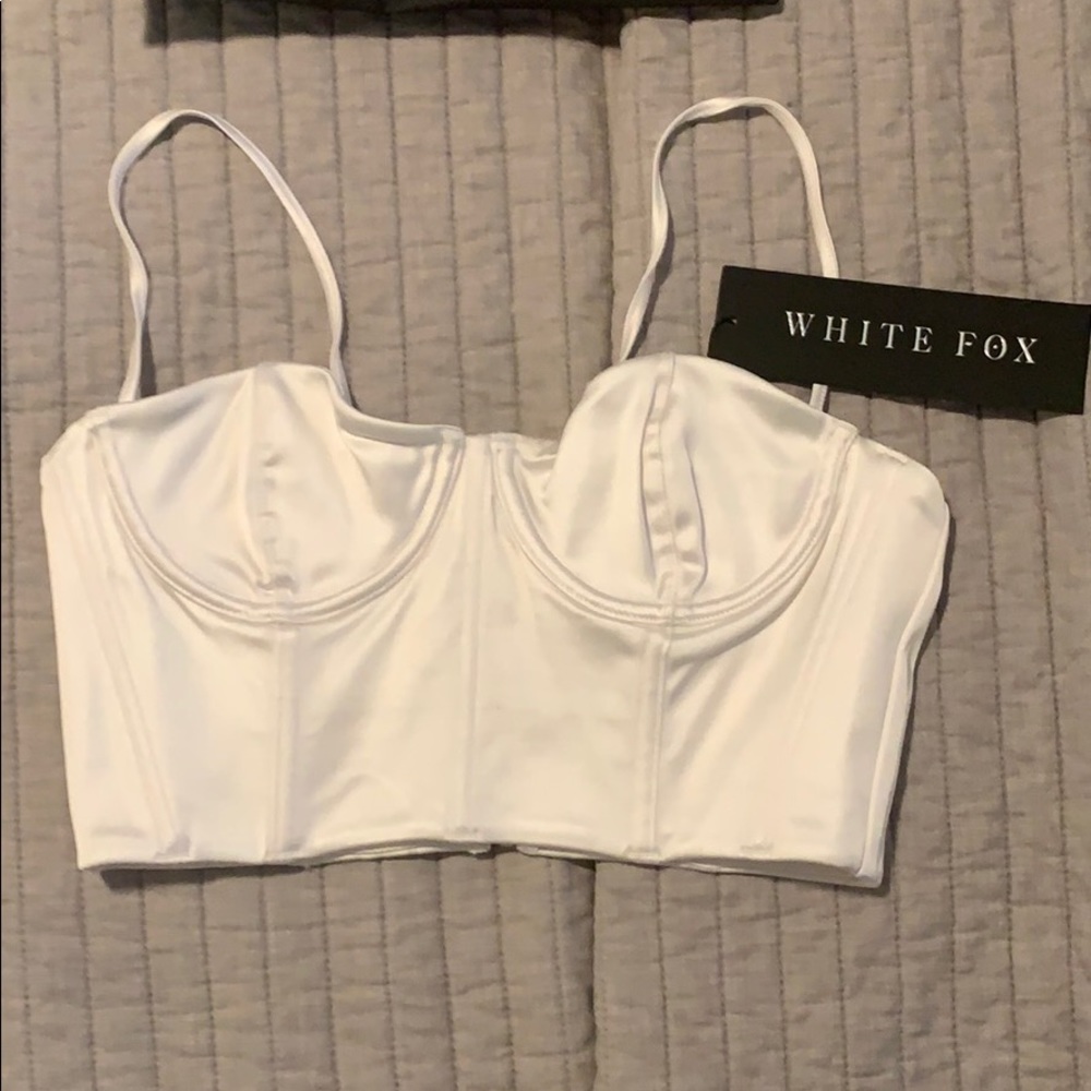 NWT White Fox Boutique Most Wanted Crop top